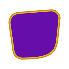 Modern retro pestal abstract frame 