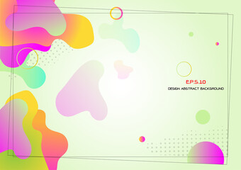 Abtract background with colorful gradient background,modern template,Design concept background