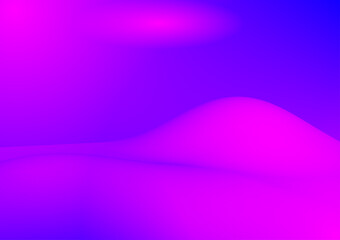 Smooth gradient wave line with gradient light background,modern abtract template