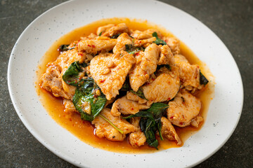 Stir Fried Chicken with Chili Paste