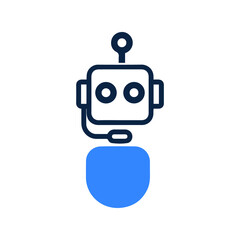 Robot Adviser or Alien icon