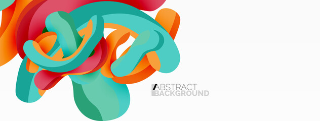 Creative geometric wallpaper. Splash shapes composition background. Techno business template for wallpaper, banner, background or landing