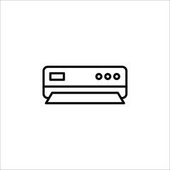 Air Conditioner Icon Vector Design Template. vector illustration.