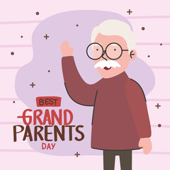 grandparents day lettering