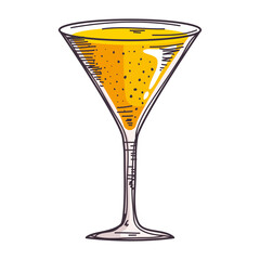 yellow cup cocktail