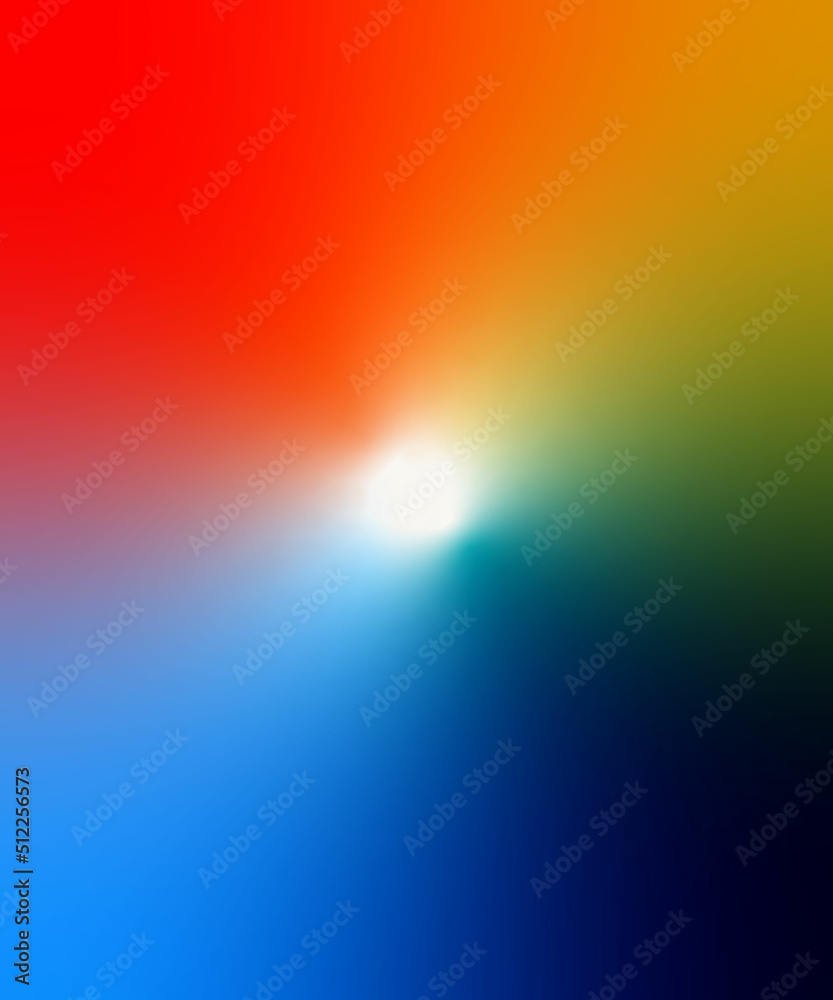 Wall mural the abstract gradient of multicolored background. modern freeform gradient design for mobile applica