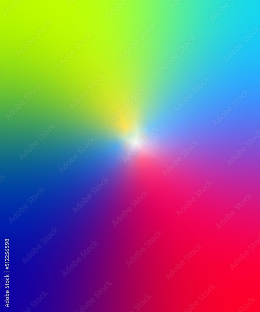 Wall mural the abstract gradient of multicolored background. modern freeform gradient design for mobile applica