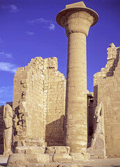 Temple of Amon in Karnak, Egypt