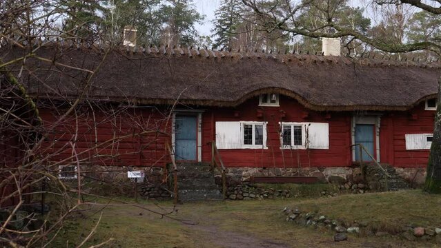 Front of the Hallandsg&aring;rden open-air museum on Galgberget in central Halmstad. It is a must-visit attraction for anyone who wants to experience life as it once was.
