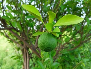 lime on tree