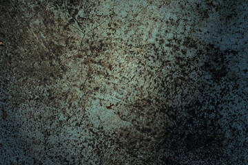 Green and black old abstract background texture of shadows leaf on a concrete wall.