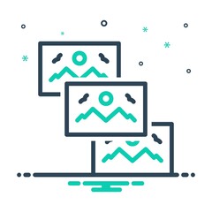 Mix icon for galleries