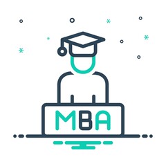 Mix icon for mba academic