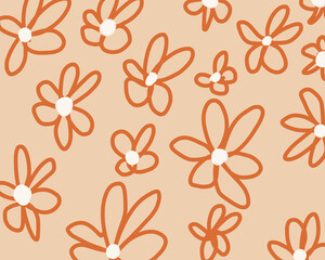 Abstract Flower Background