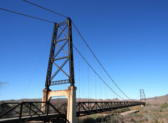 McPhaul Bridge or Bridge to Nowhere, near Yuma Arizona