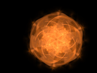 Imaginatory fractal abstract background Image