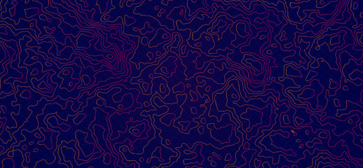 Topography relief. Abstract background. Abstract topographic contours map background, Vector geographic contour map.