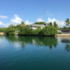 Obraz premium tropical resort