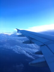 Fototapeta premium wing of airplane