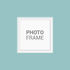 photo frame vector design template 