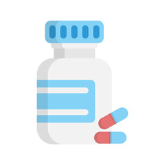 Pills icon design template vector illustration
