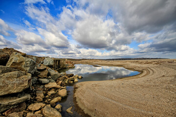 Lake Salt is the second largest lake in Turkey