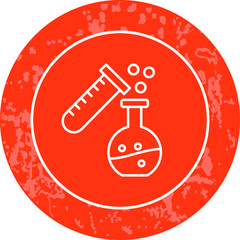 Obraz premium Unique Line Round Circle Icon