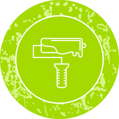 Unique Line Round Circle Icon