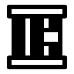 jail glyph icon