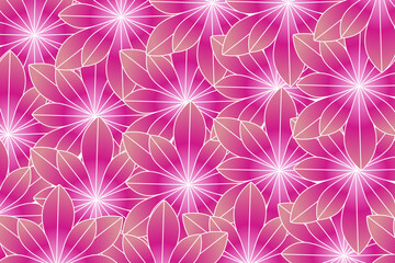 abstract background with pink  flowers
