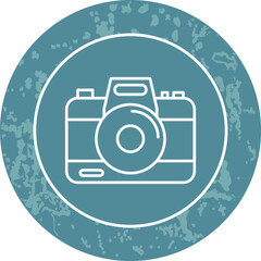 Unique Line Round Circle Icon