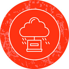 Unique Line Round Circle Icon