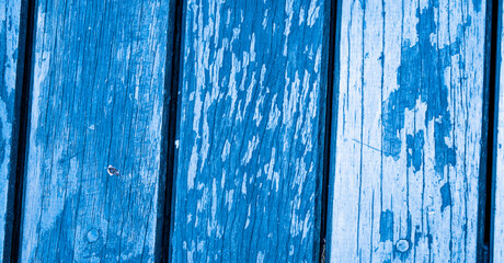 Fototapeta na wymiar blue wood texture background