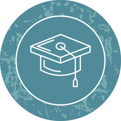 Unique Line Round Circle Icon