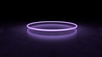 light purple ring