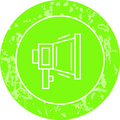 Unique Line Round Circle Icon