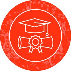 Unique Line Round Circle Icon