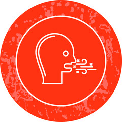 Unique Line Round Circle Icon