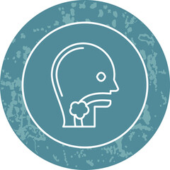 Unique Line Round Circle Icon