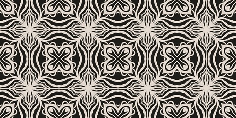 Vector Islamic seamless pattern. Elegant Geometric ornamental arabic background