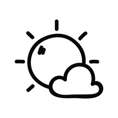 weather icons set vector eps 10 Free Vector