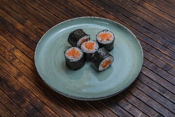 Japanese sushi fastfood- asian traditional snack