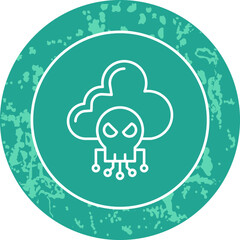 Unique Line Round Circle Icon