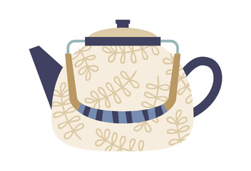 Ceramic Teapot icon. Vector illustration