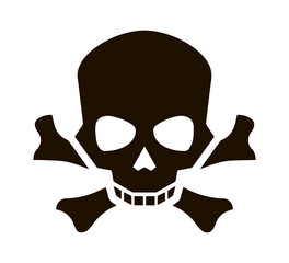 Pirates sign icon. Vector illustration