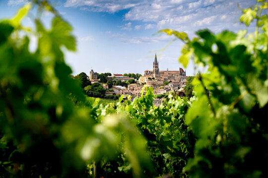 Le village de Saint Emilion en Gironde