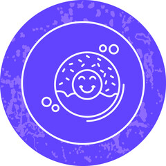 Unique Line Round Circle Icon