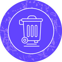 Unique Line Round Circle Icon