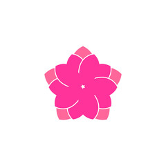 Fototapeta premium Sakura Japan Logo Vector Template