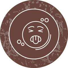 Unique Line Round Circle Icon